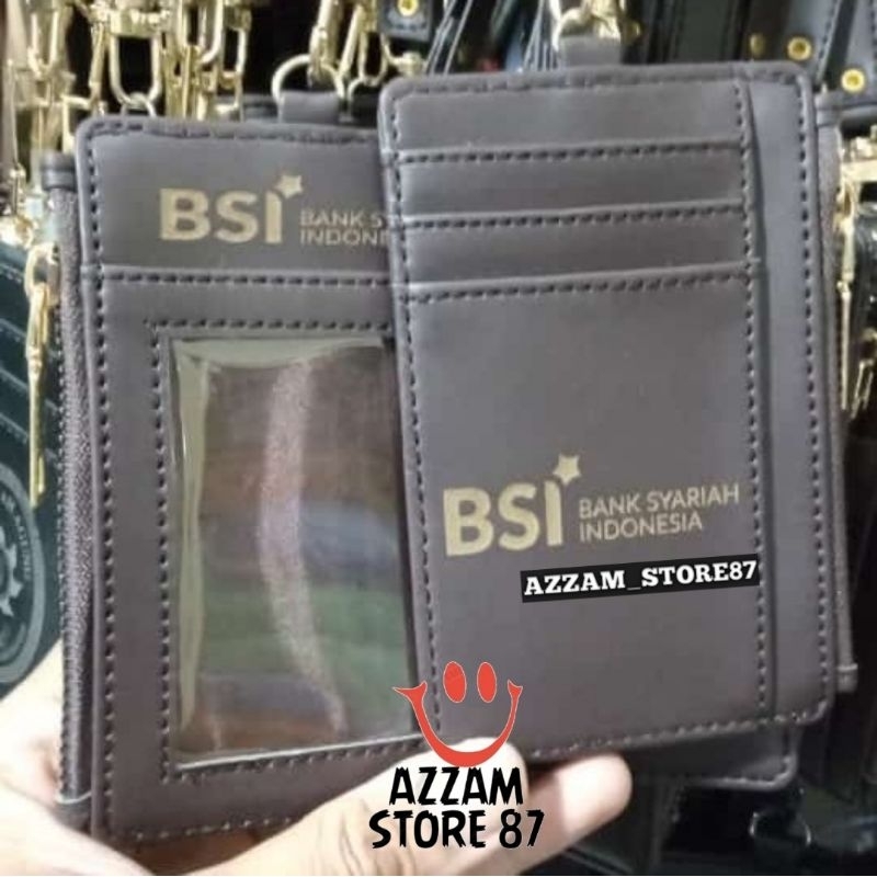 

ID Card Holder Tali Lanyard Name Tag Model Dompet Terbaru Logo BSI