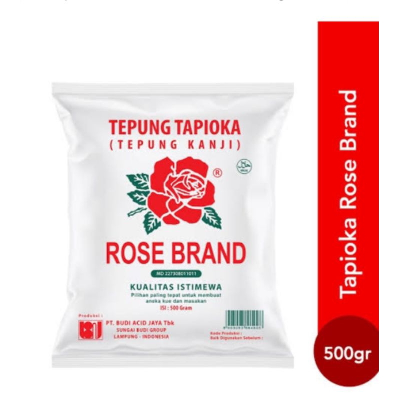 

tepung tapioka rose brand 500gram
