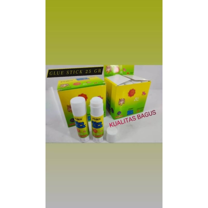 

SIAP KIRIM! GLUE STICK PHILOS 25 GR - LEM KERTAS BATANG