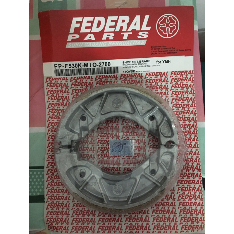 kampas rem belakang mio j