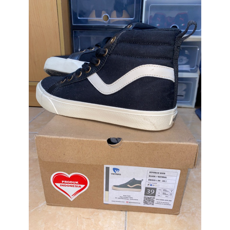 Preloved Ventela Republic High Black/Natural