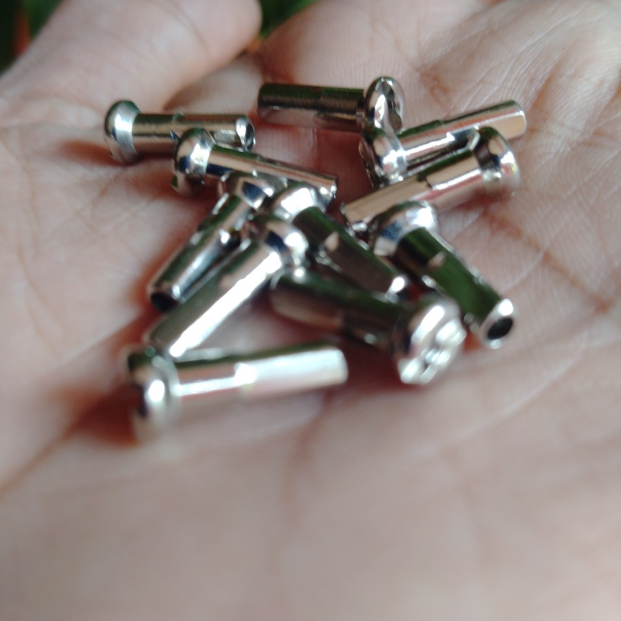 nipple ruji stainless naple ujung ruji sepeda 14G niple jari jari