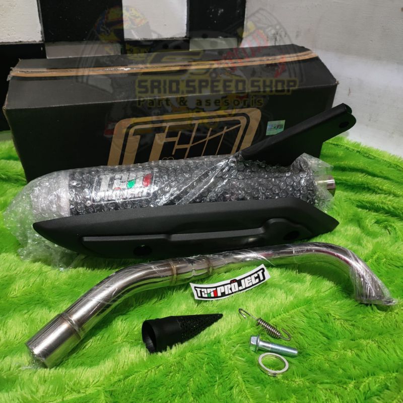 knalpot tzm project racing original TZM Project Non SS PRO Fullpack Original