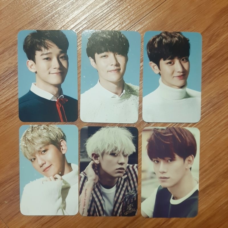 READY STOCK OFFICIAL PHOTOCARD EXO MD ANNIVERSARY 10TH REPACKAGE SET MAMA VERS | PC EXO REPACKAGE XI