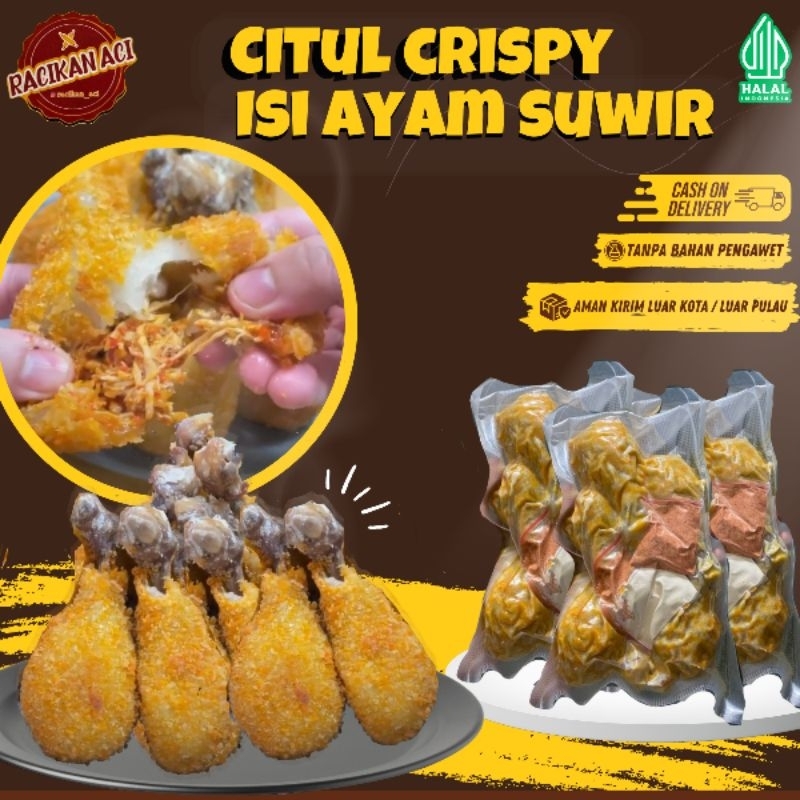 

CITUL AYAM SUWIR / CITUL ISI AYAM SUWIR ( ACI TULANG ) KEMASAN VAKUM FROZEN LENGKAP DENGAN BUMBU