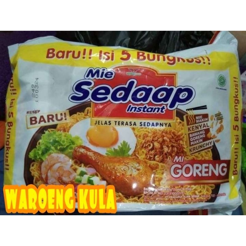 

MIE SEDAAP GORENG 5 pcs