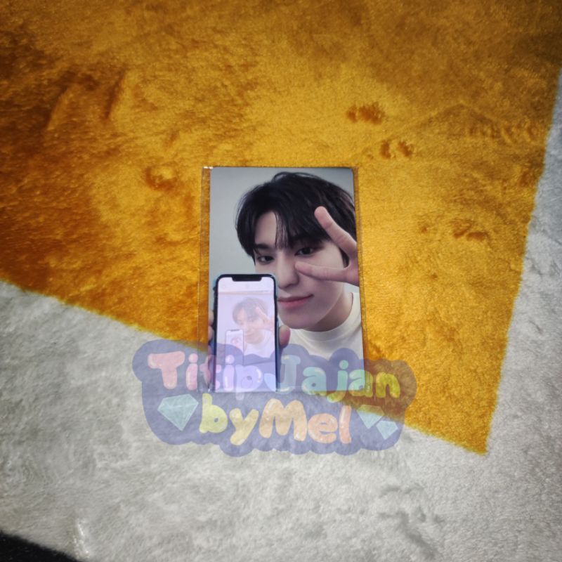 [TREASURE] PHOTOCARD JEONGWOO MIRROR POB YGS YG SELECT REBOOT OFFICIAL