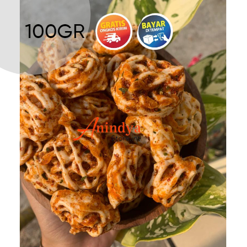 

Kerupuk Sebring Seblak Rafael Pedas Daun Jeruk 100 gr