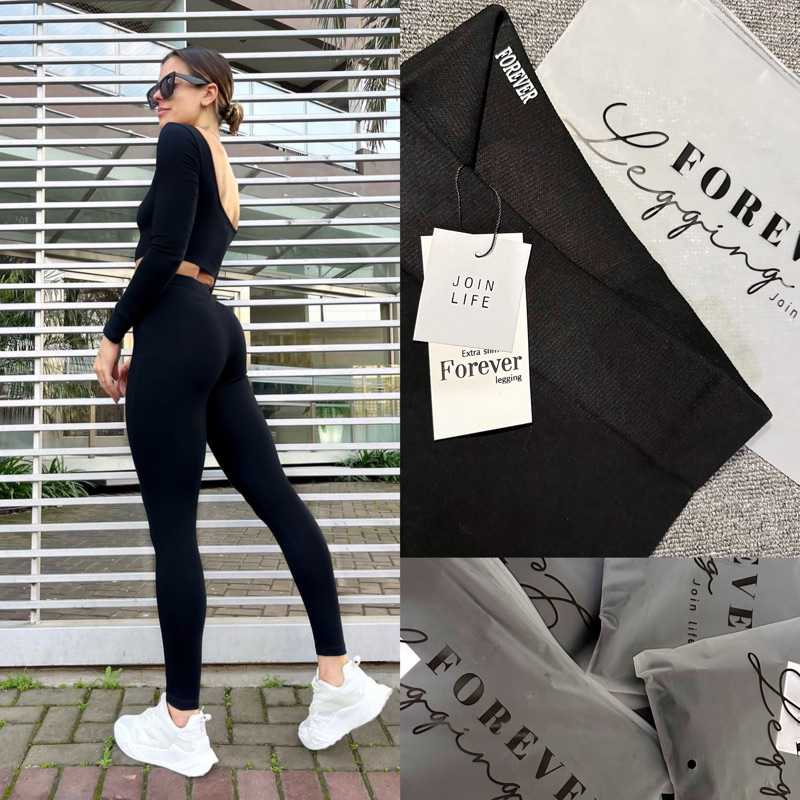 Leging Olahraga - Legging Forever Korea Highwaist Wanita /legging tebal /LEGGING WORKOUT /  LEGING P