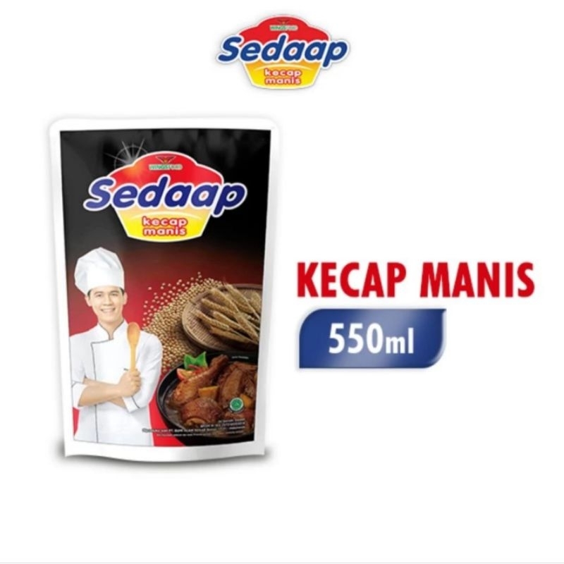 

Kecap manis sedaap 520ML