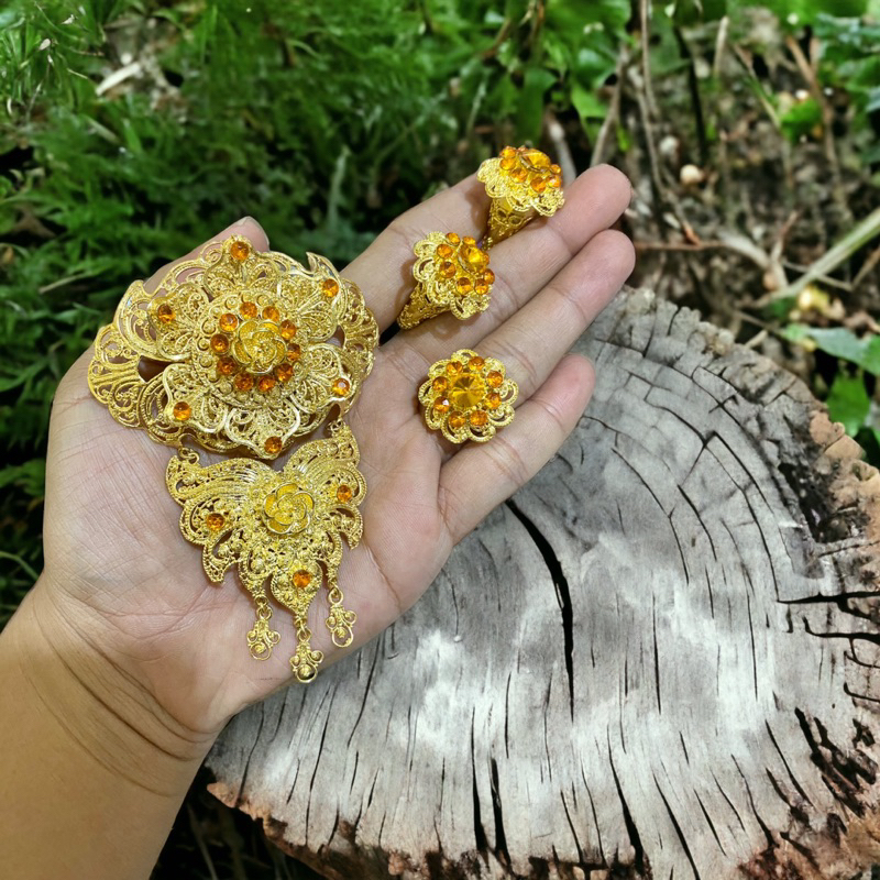 Aneka Bros kebaya bali satu set