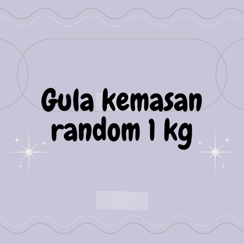 

Nota Live Gula Kemasan random