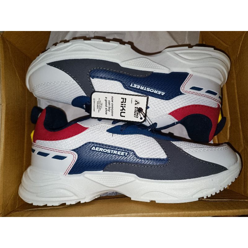 Aerostreet Riku Biru Putih