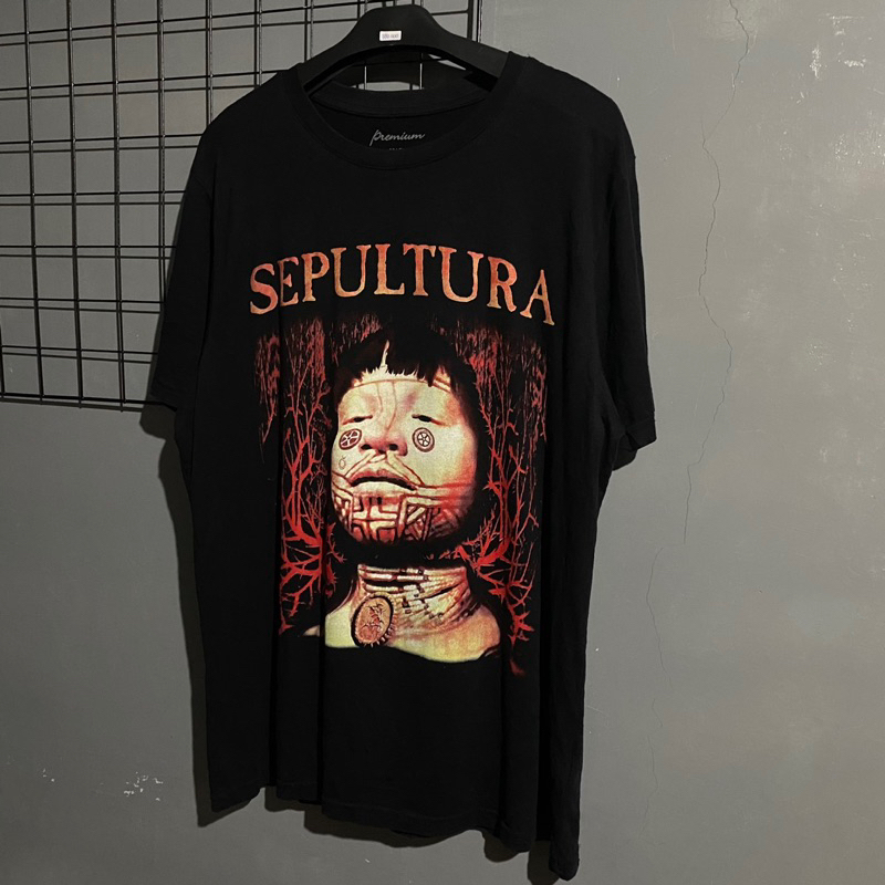 Kaos T Shirt Band Sepultura World Tour 1996