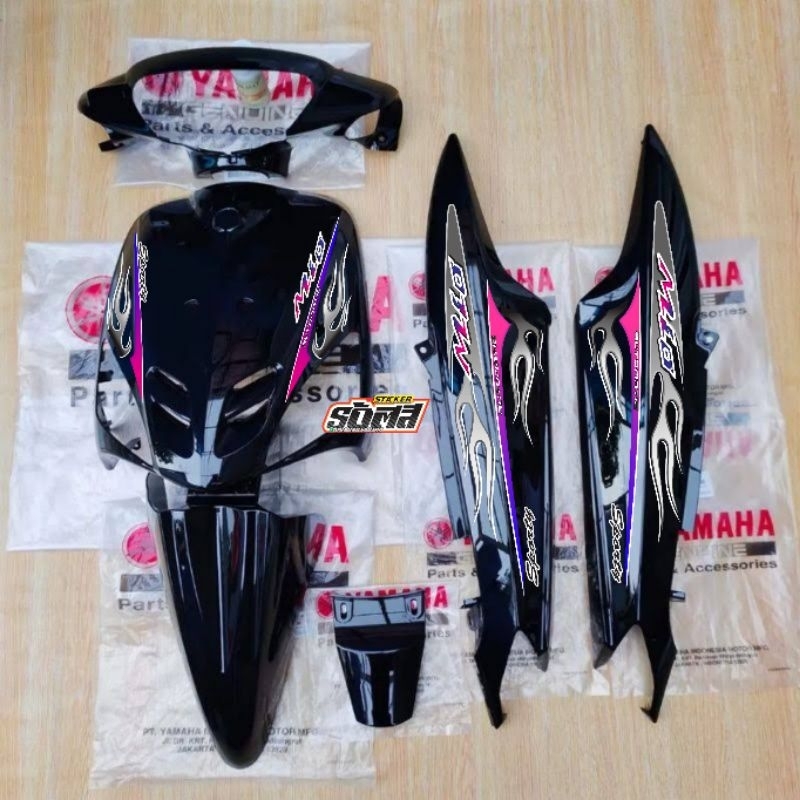 ID STRIPING TRANSPARAN MIO API PELANGI STRIPING MIO SPORTY API MIO SPORTY MIO API