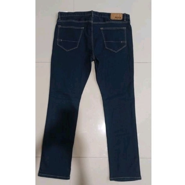 PROMO MEXX CELANA JEANS SLIM STRAIGHT ORI/LONG PANTS BRANDED/CELANA EXPORT/BLUE BIRU DENIM