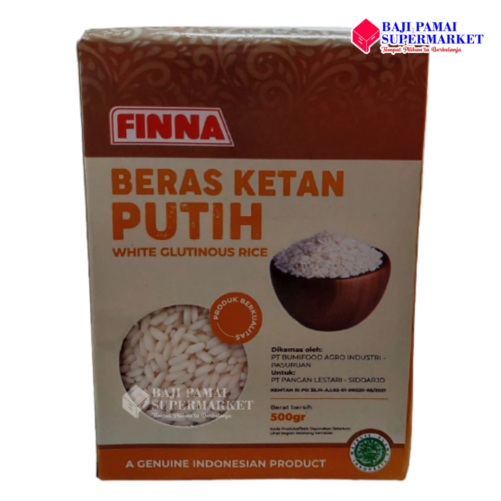 

Finna beras Ketan Putih dan Hitam 500gr