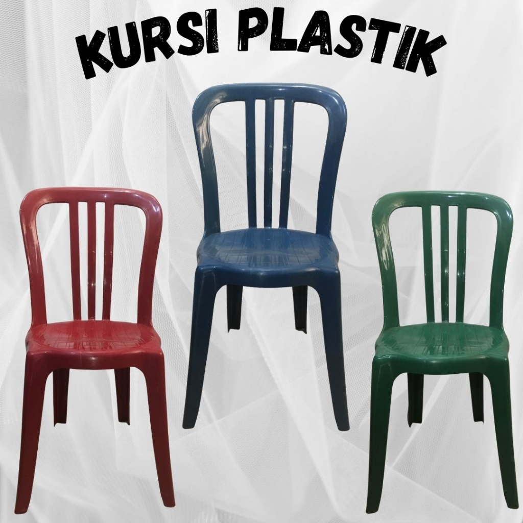 Kursi Plastik / Kursi Kondangan / Kursi Hajatan / Kursi Sandaran Plastik / Kursi Plastik Murah / Kur