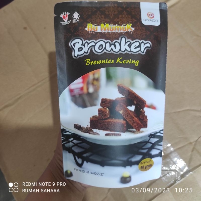 

Brownies Kering Bu Mumuk