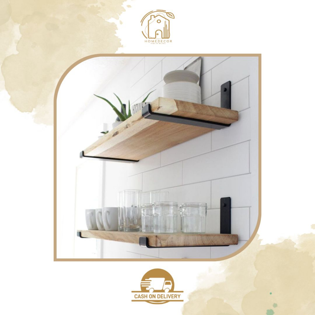 RAK AMBALAN DINDING MINIMALIS LEBAR 15CM KAYU FJL JATI BELANDA BUKU SUSUN SERBAGUNA TEMPEL MULTIFUNG