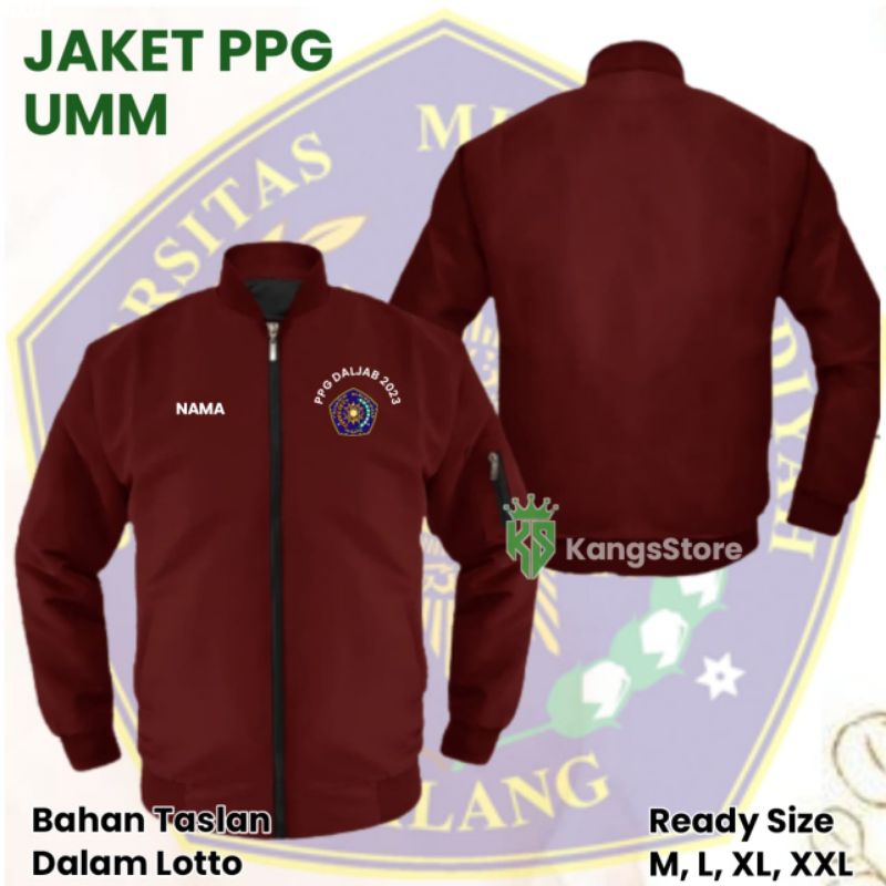 Jaket Ppg Daljab Universitas Muhammadiah Malang