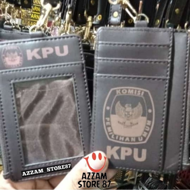 

ID Card Holder Tali Lanyard Name Tag Model Dompet Terbaru Logo KPU