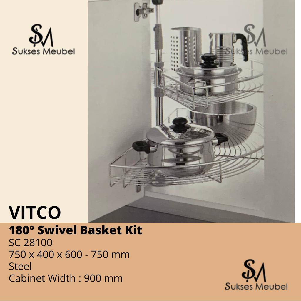 SC 28100 VITCO / 180° SWIVEL BASKET KIT / RAK PANCI PUTAR 180° VITCO