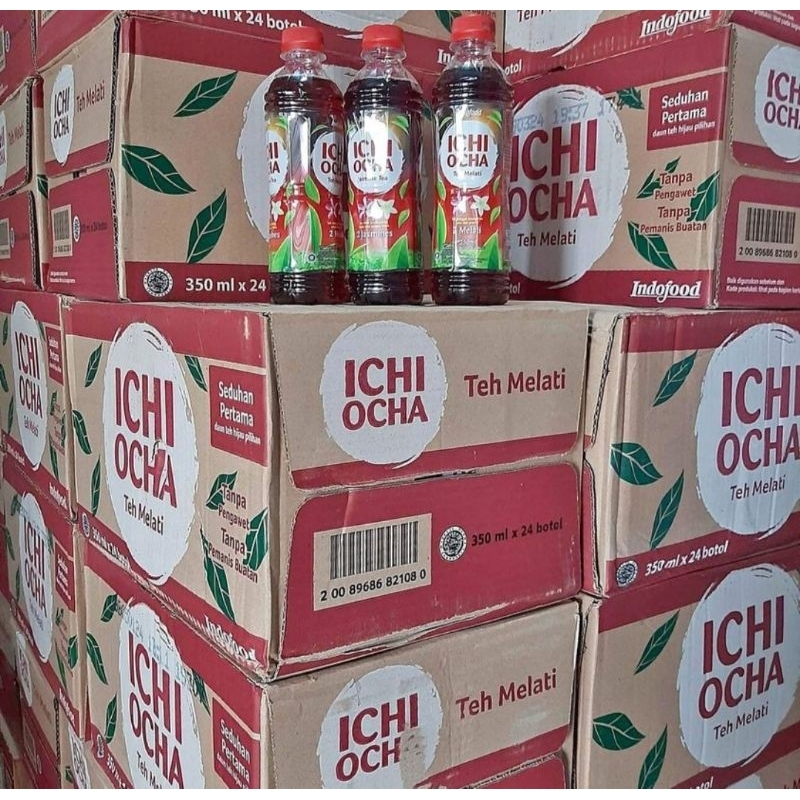 

ichi ocha 350ml rasa melati perkarton isi 24