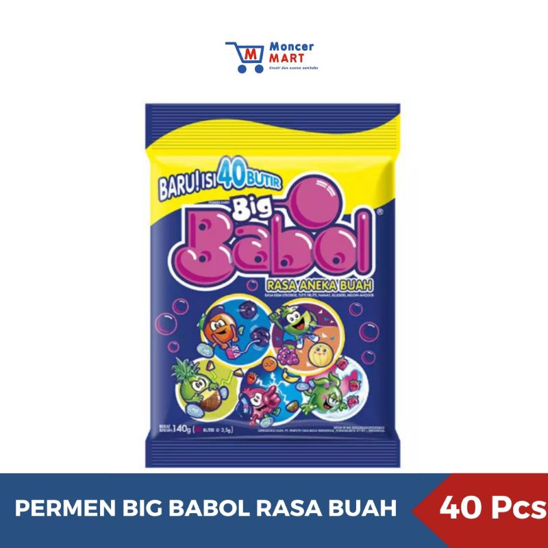 

Big Babol Rasa Aneka Buah Baru Isi 40 Pcs