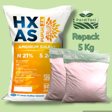 Pupuk ZA HX AS DGW AMONIUM SULFAT REPACK 5 KG