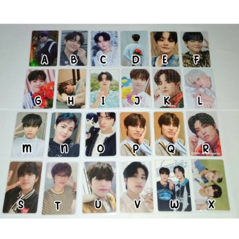 Treasure Official Photocard Hyunsuk Jihoon Yoshi Asahi Doyoung Haruto Jeongwoo Hajeongwoo Unit Grup 