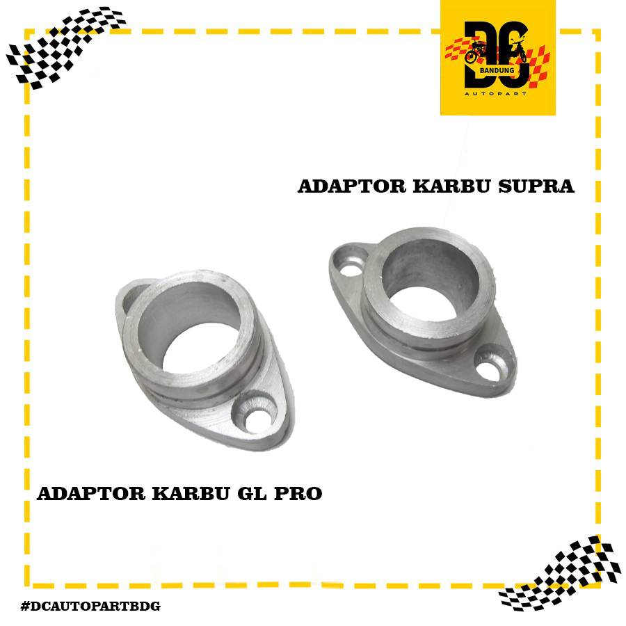 ADAPTOR KARBU GL PRO SUPRA GRAND KARISMA PASANG DI MANIPOL MIO