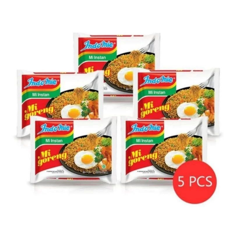 

indomie goreng paket 5 pics