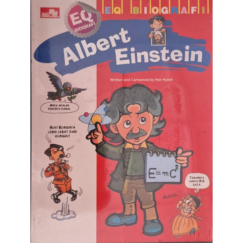 [BARU] ORIGINAL EQ BIOGRAFI ALBERT EINSTEIN
