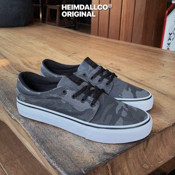 DC SHOES TRASE TX SE CAMO GREY WHITE ORIGINAL