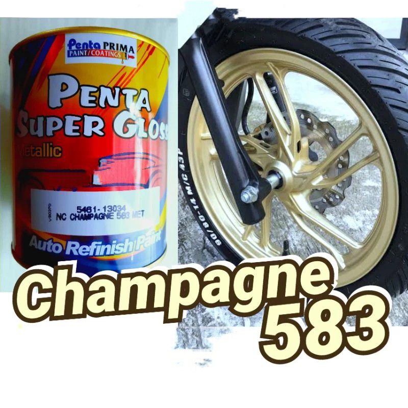Cat  Penta Super Glos Emas Velg Vario Scoopy PCX Mas Muda Gold 200ml