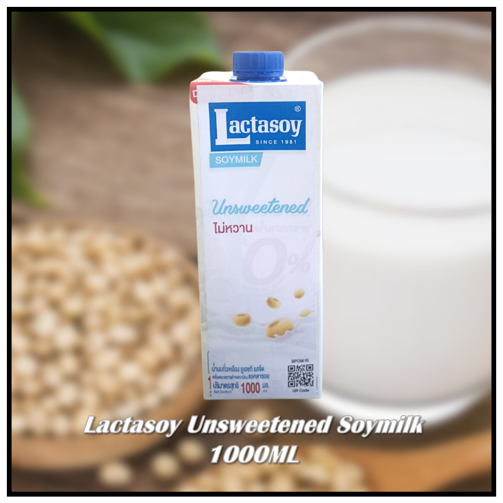 

Lactasoy unsweetened soymilk 1000ML