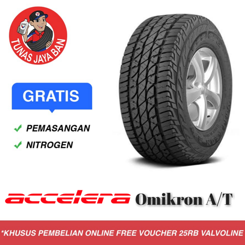 Ban Mobil Accelera OMIKRON A/T 285/70 R17  Toko Surabaya 285 70 17