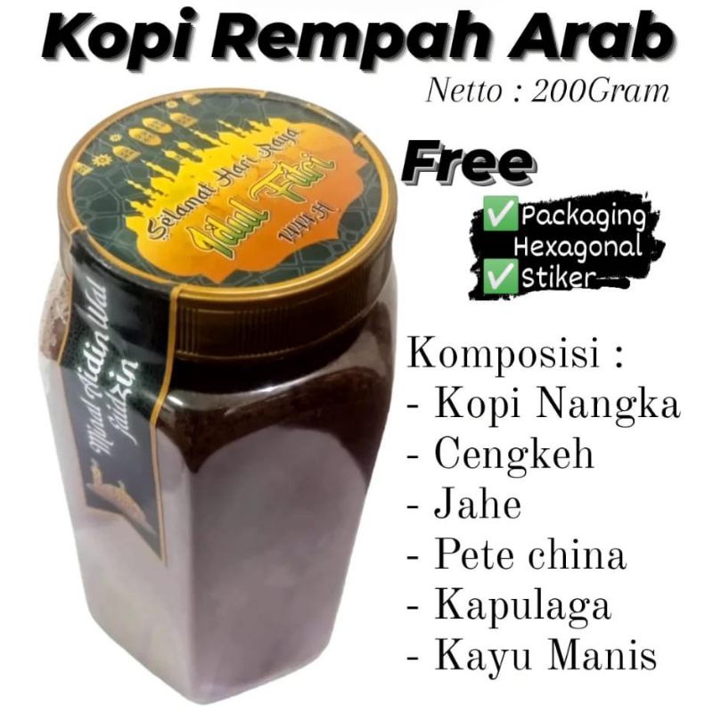 

KOPI + JAMU PETAI CHINA. REMPAH ARAB 200 gr