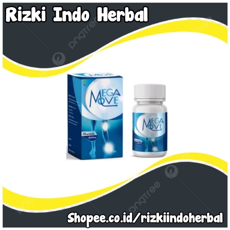 Megamove Asli Original Obat Nyeri Sendi Ampuh (30 Kapsul)