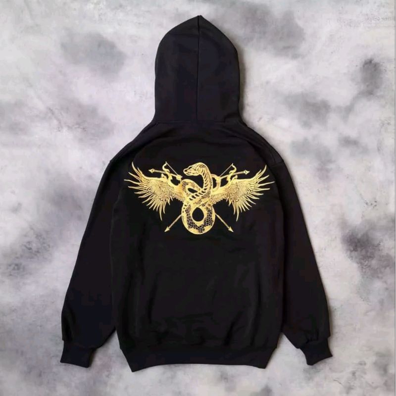 Hoodie Boy London Naga Full Bordir Premium