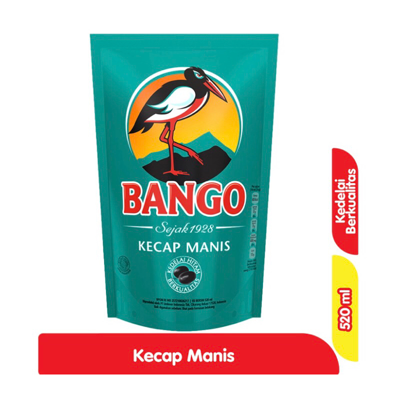 

Kecap Manis Bango 520ml