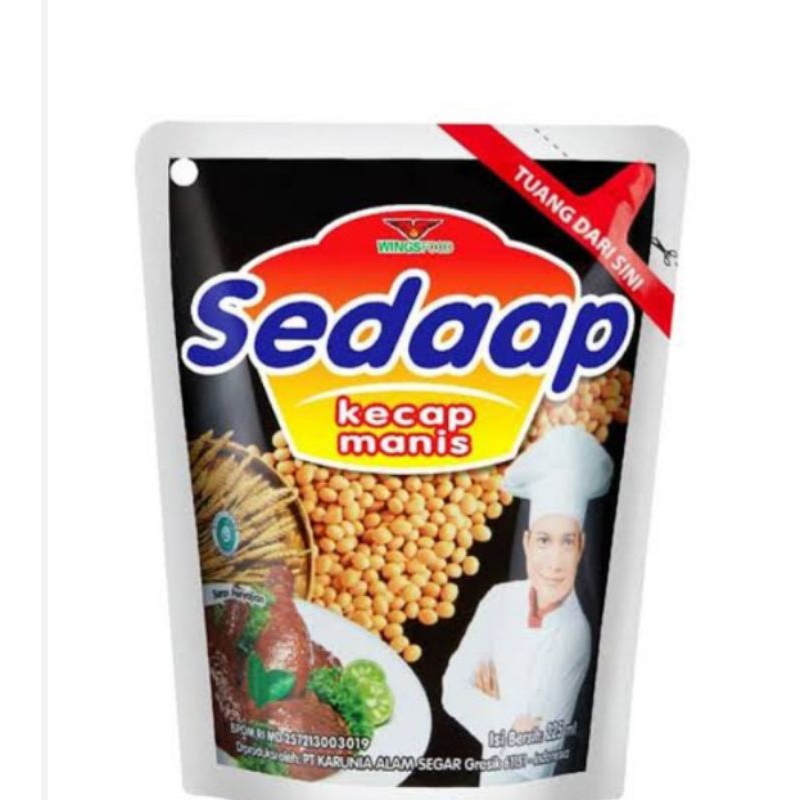 

kecap sedaap 225ml/85gram/kecap sedap