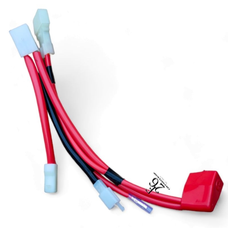 Kabel aki positif set Mio old smile sporty soul kabel accu set mio kabel aki positip mio