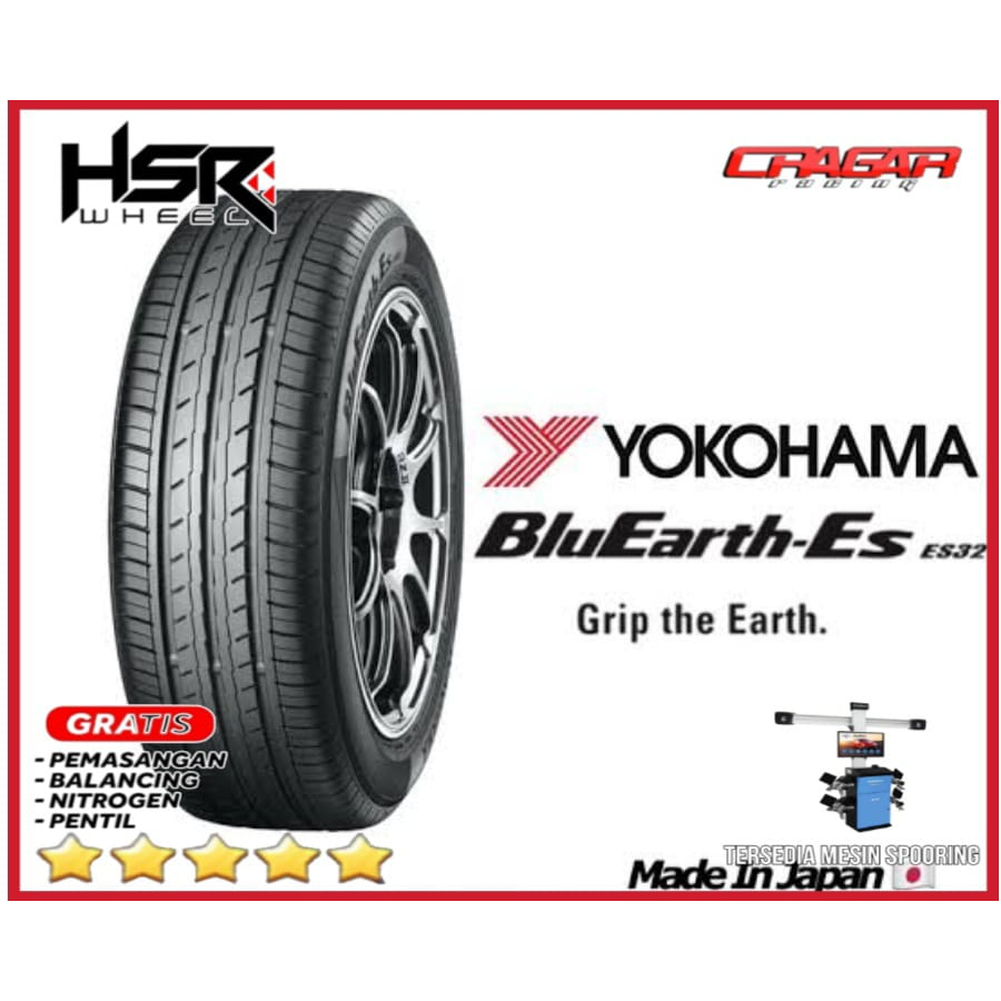 BAN MOBIL RING 15 195 50 R15 YOKOHAMA blueart -ES32 GRATIS PASANG BILA KE TOKO