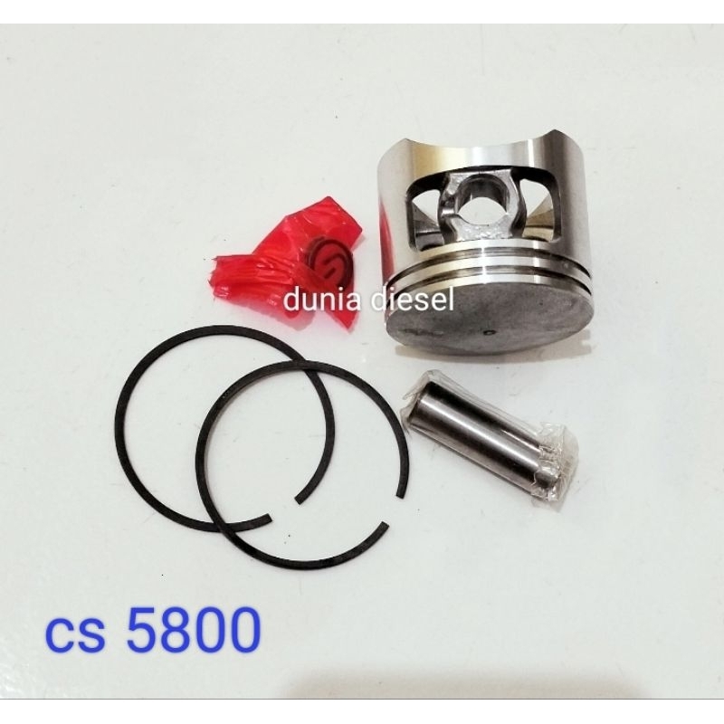 piston senso CS5800 chainsaw piston assy mesin potong kayu
