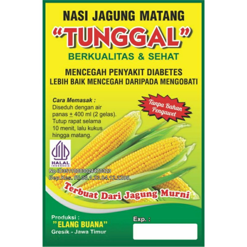 

NASI JAGUNG MATANG 1 pack (10pcs)