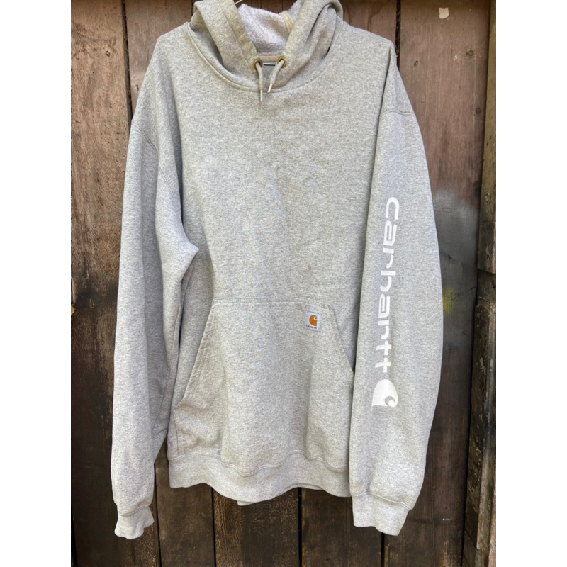 hoodie carhartt spellout abu