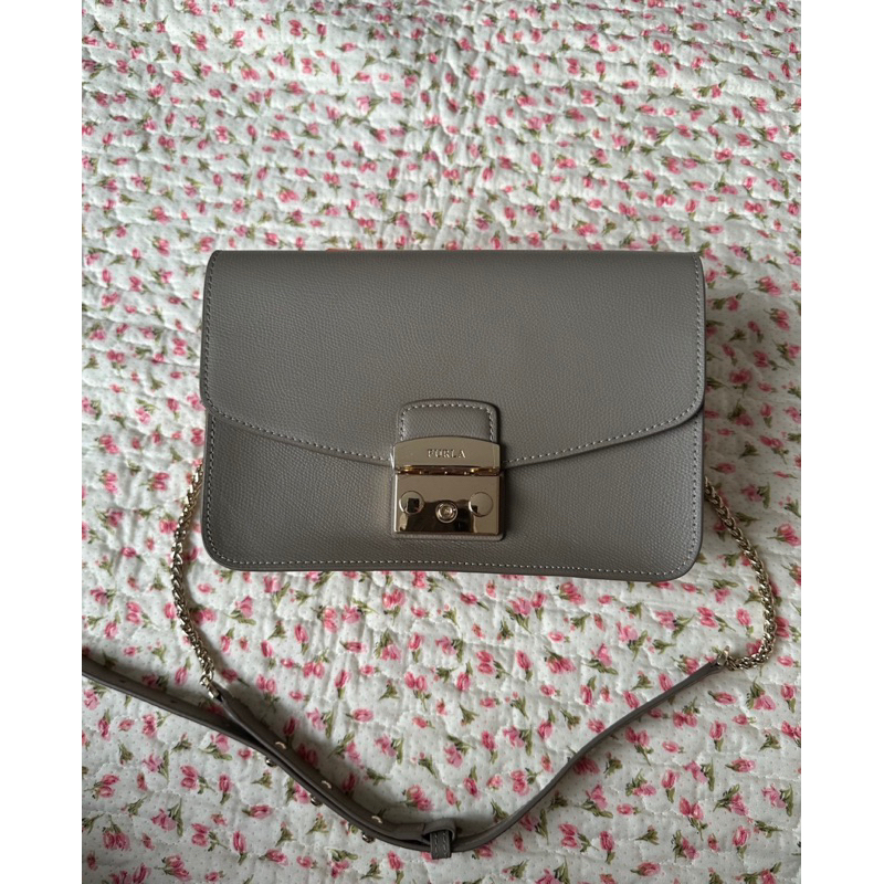 PRLVD ORI FURLA METROPOLIS SHOULDER GREY