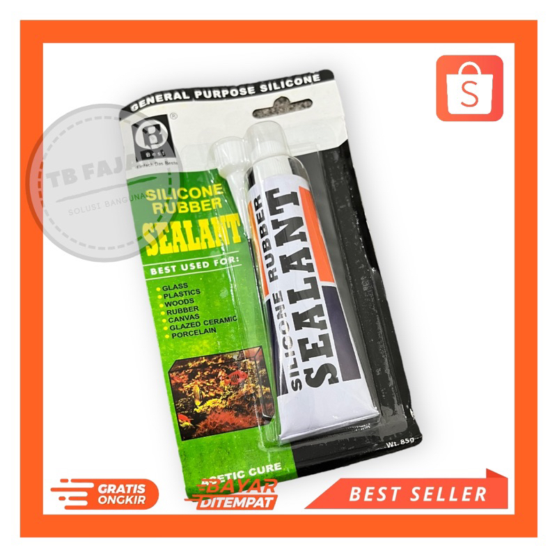 

Lem Kaca Aquarium / Silicon Tube Odol Shealant Best